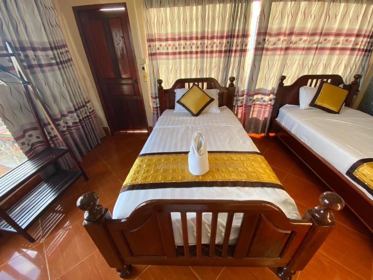 Bountang Mountain View Riverside Hotel Vangviang Kültér fotó